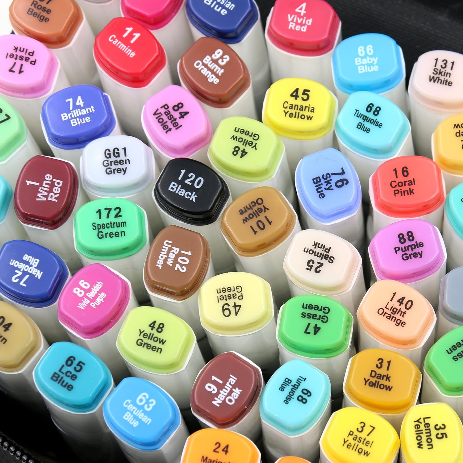 Set 80 markere , Zola®, 2 capete subtire si gros, cu geanta de depozitare, multicolore Set 80 markere , Zola®, 2 capete subtire si gros, cu geanta de depozitare, multicolore